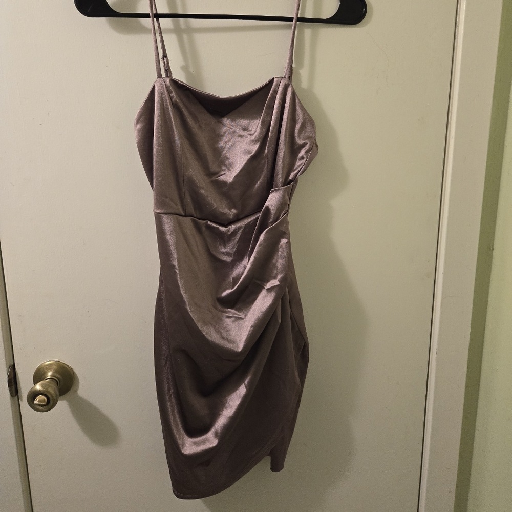 Honey and Rosie satin dress